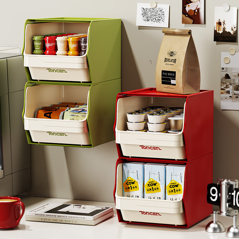 Coffee Tea Holders - Tempat Kapsul Kopi Kotak Penyimpanan Desktop