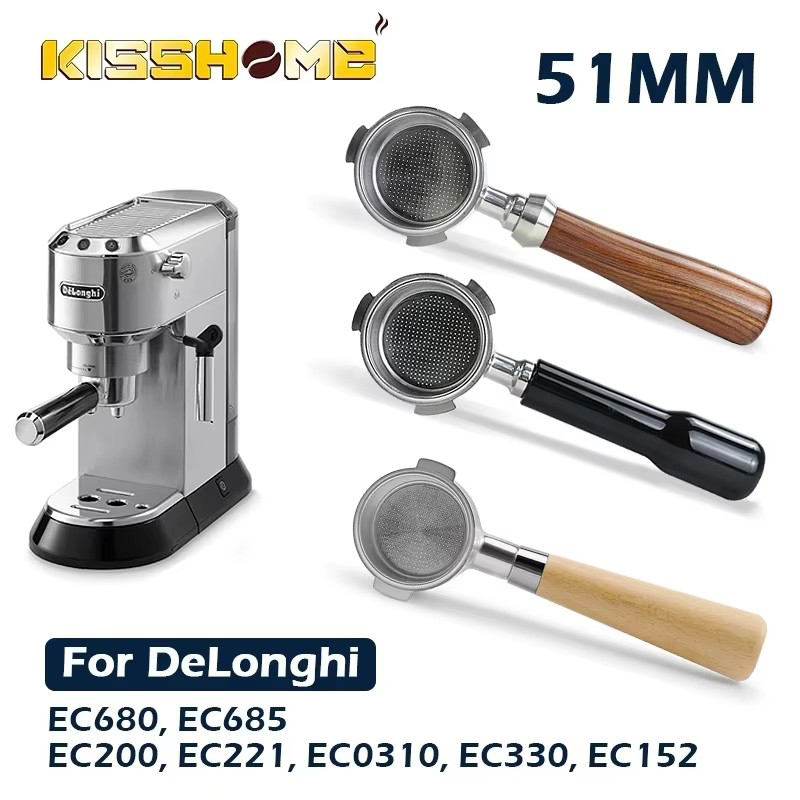 Coffee And Tea Filter - Portafilter bawah kopi 51MM, Aksesori mesin