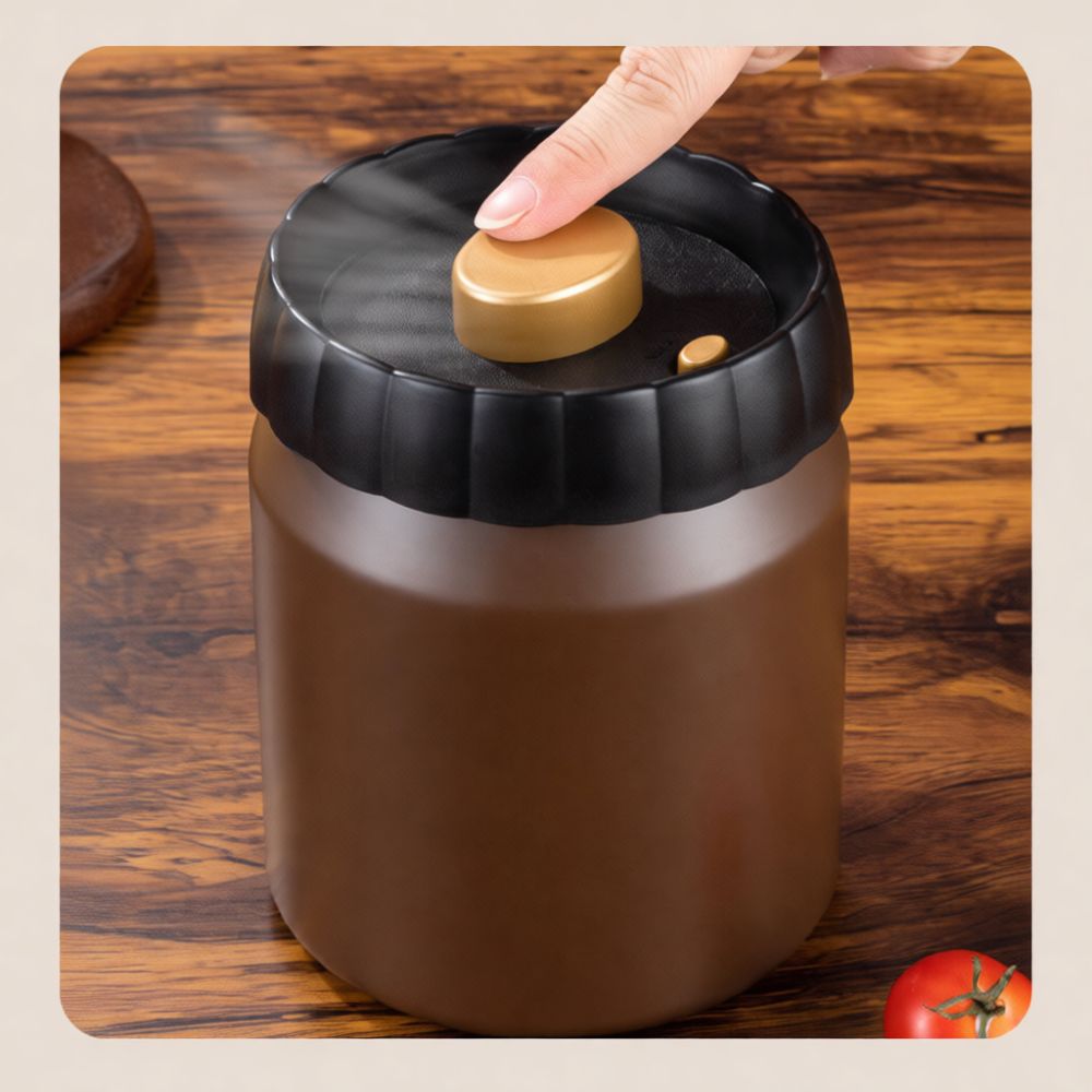 Coffee Tea And Leaf - Wadah Penyimpanan Biji Kopi dengan Sistem