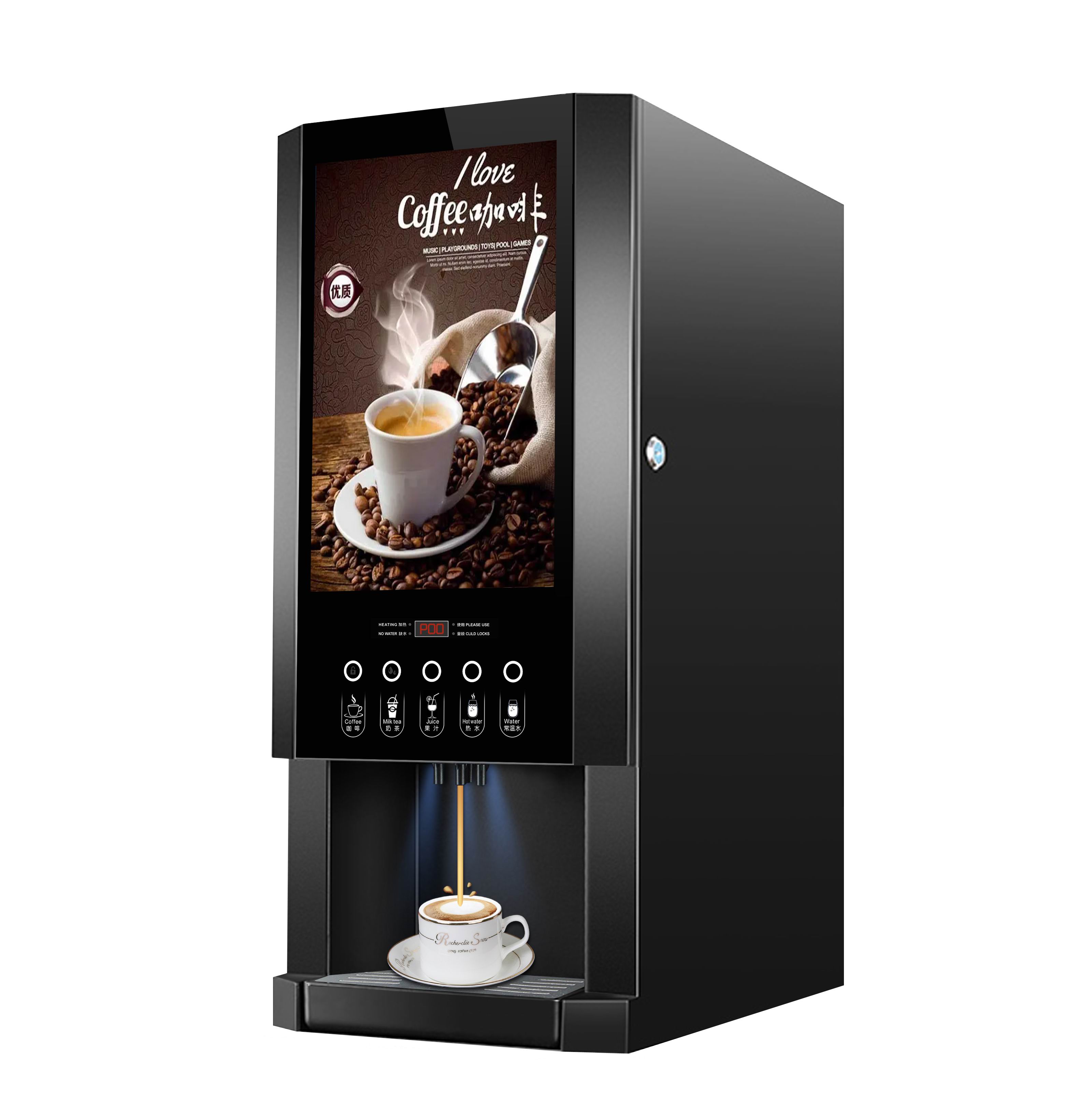 Coffee Tea Vending Machine For Office - Mesin Kopi Instan Otomatis E-30SW Mesin