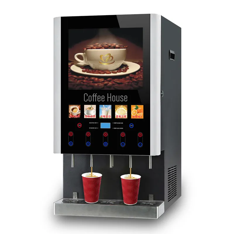 Coffee Tea Vending Machine For Office - Mesin Penjual Kopi Dingin 50SCW-12L, Pembuat