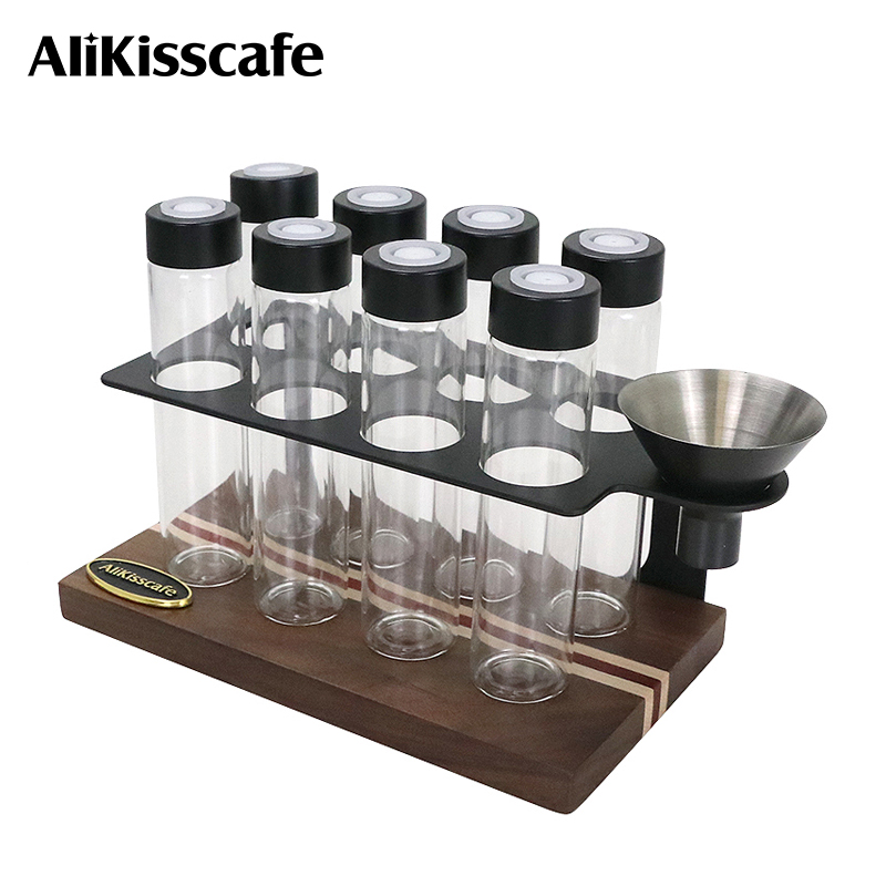 Coffee Tea Set Up - Alikisscafe tabung penyimpanan biji kopi, wadah