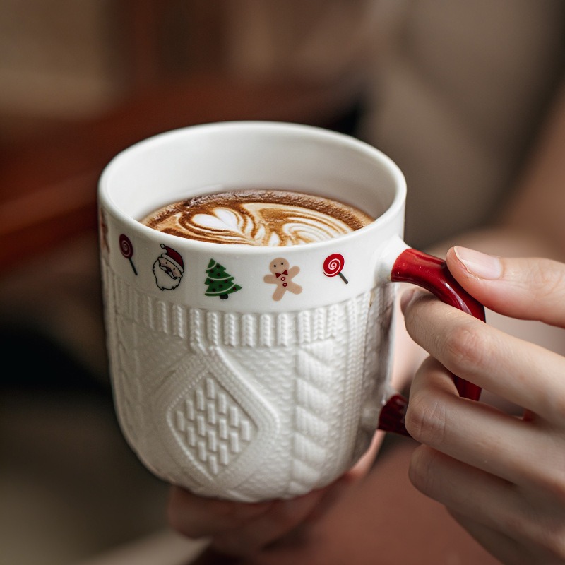 Coffee Tea Friends - 2 Pcs/Set Cangkir Espresso Keramik 12oz