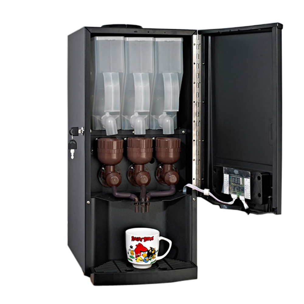 Mesin Kopi Otomatis 2/3 Tangki - Coffee Tea Vending Machine For Office ulasan dan harga