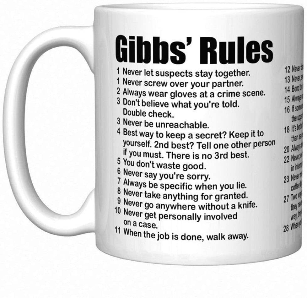 Gibbs Aturan Mug 11Oz Sederhan - Coffee Tea Friends ulasan dan harga