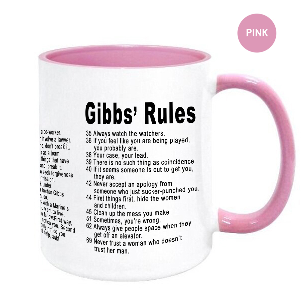 Gibbs Aturan Mug 11Oz Sederhan - Coffee Tea Friends ulasan dan harga