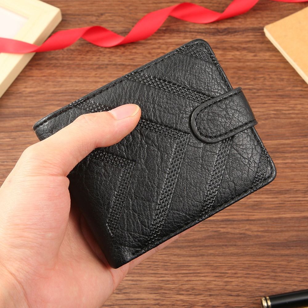 Dompet Pria Retro Kulit PU Min - Coffee Tea Weight Loss ulasan dan harga