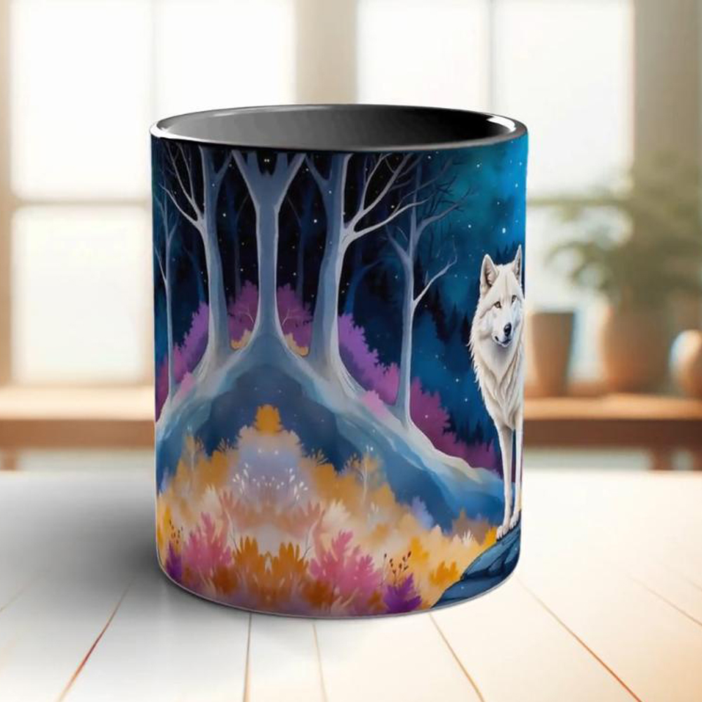 Mug Kopi Bulan dan Serigala Pu - Coffee Tea Friends ulasan dan harga