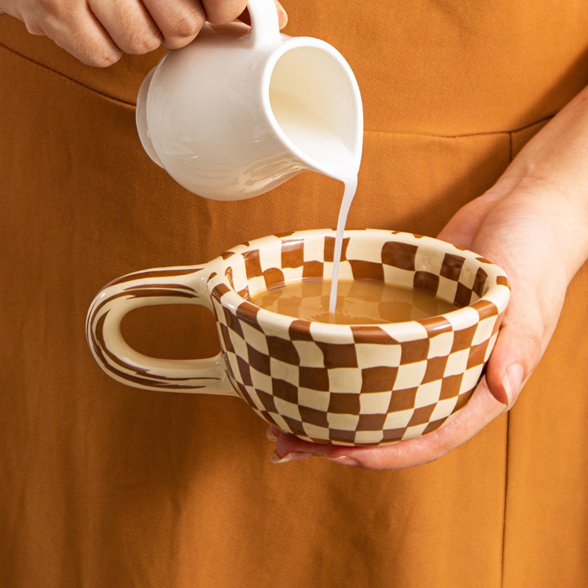 1 buah Mug Kopi Keramik dengan - Coffee & Tea Difabis ulasan dan harga