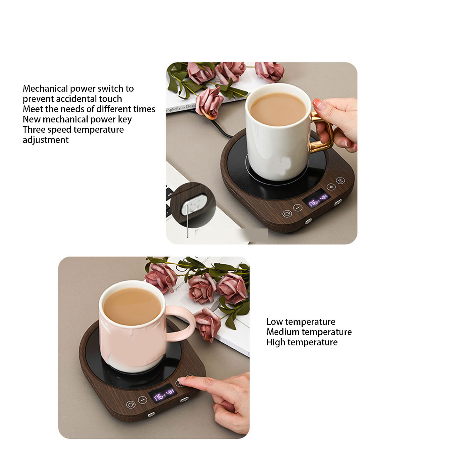 Meja kopi kayu solid H5.20 - m - Coffee & Tea Difabis ulasan dan harga