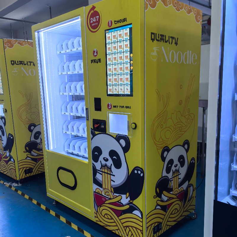 Mesin Penjual Otomatis Makanan - Coffee Tea Vending Machine For Office ulasan dan harga