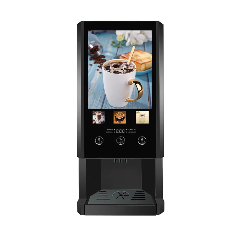 Mesin Penjual Teh Susu Otomati - Coffee Tea Vending Machine For Office ulasan dan harga