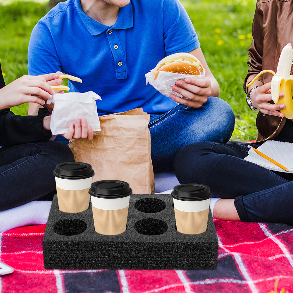 2 Buah Nampan Tempat Gelas Ber - Coffee Tea Holders ulasan dan harga