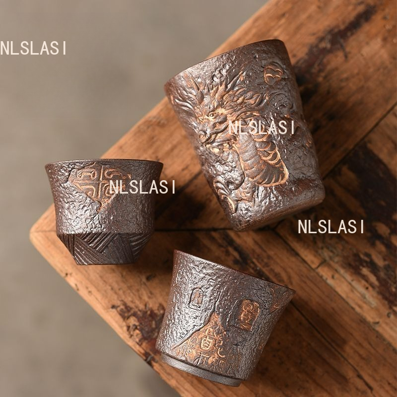1pcs Cangkir Teh Keramik Kasar - Coffee Tea Set Up ulasan dan harga