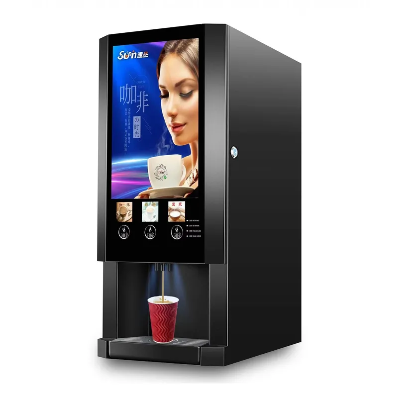 Mesin Penjual Kopi Instan Otom - Coffee Tea Vending Machine For Office ulasan dan harga