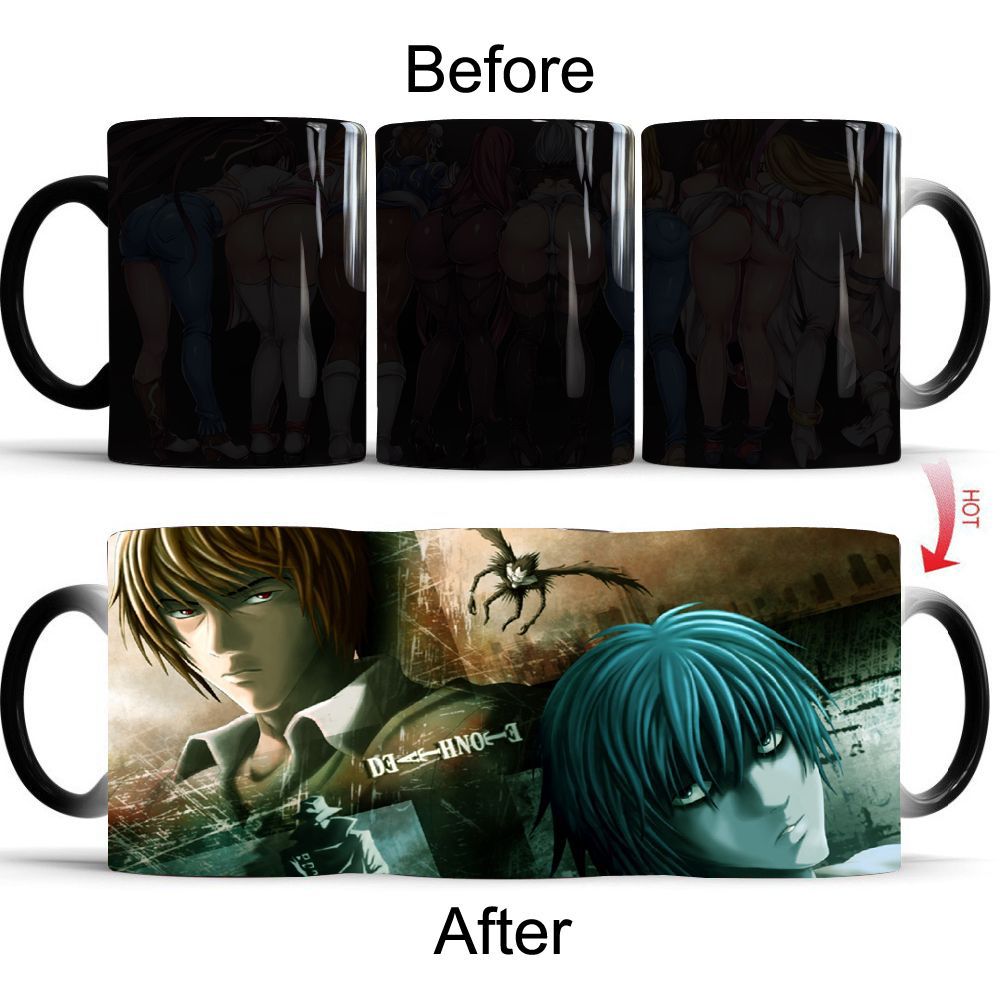 Death Note cangkir berubah war - Coffee Tea Friends ulasan dan harga
