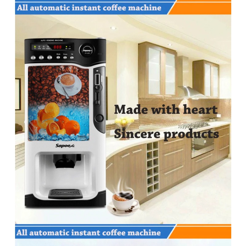Mesin Penjual Kopi Instan Pana - Coffee Tea Vending Machine For Office ulasan dan harga