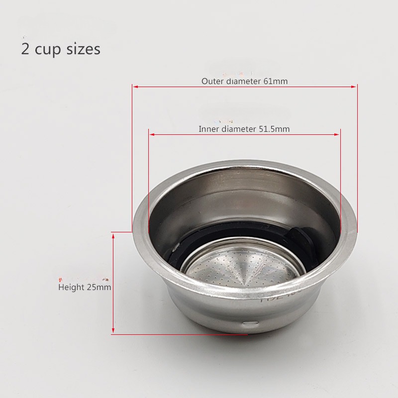 Filter Berpori Bertekanan 51Mm - Coffee And Tea Filter ulasan dan harga