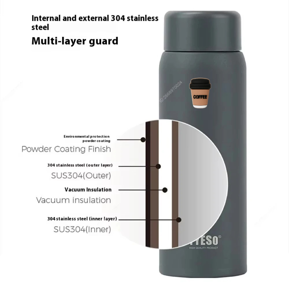 Tyeso Botol Air Mini Terisolas - Coffee Tea Weight Loss ulasan dan harga