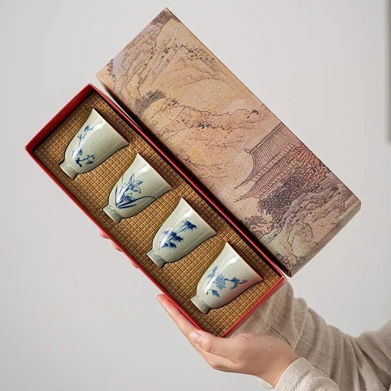 Cangkir Teh Keramik dengan Des - Coffee Tea Set Up ulasan dan harga