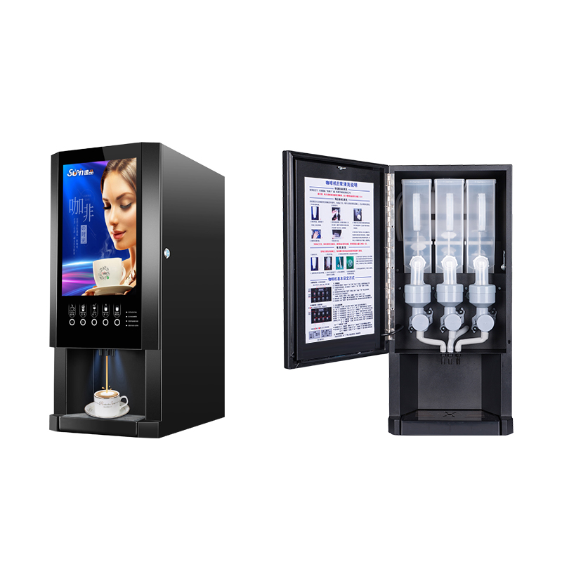 Mesin Kopi Instan Otomatis E-3 - Coffee Tea Vending Machine For Office ulasan dan harga