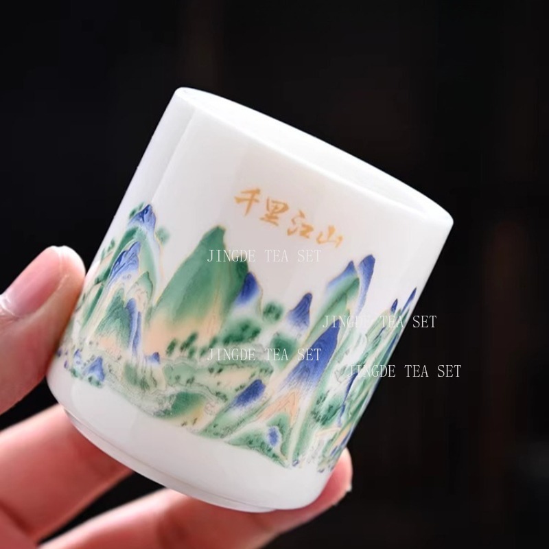 Cangkir Teh Porselen Putih Cin - Coffee Tea Set Up ulasan dan harga