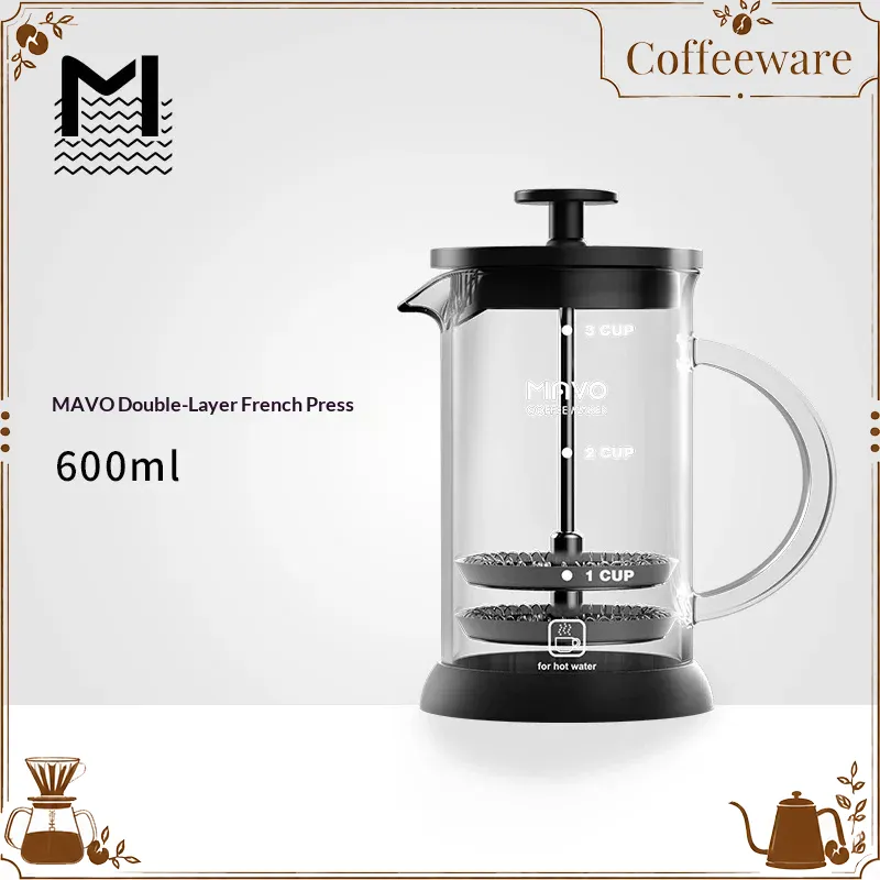 MAVO French Press Coffee Maker - Coffee And Tea Filter ulasan dan harga