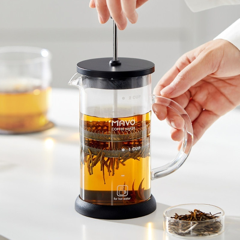MAVO French Press Coffee Maker - Coffee And Tea Filter ulasan dan harga