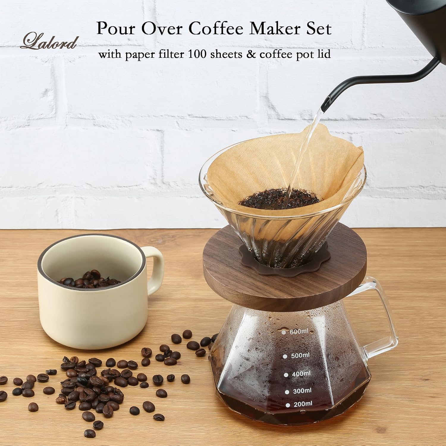 Pot Kopi Kaca Magpie Untuk Set - Coffee And Tea Filter ulasan dan harga