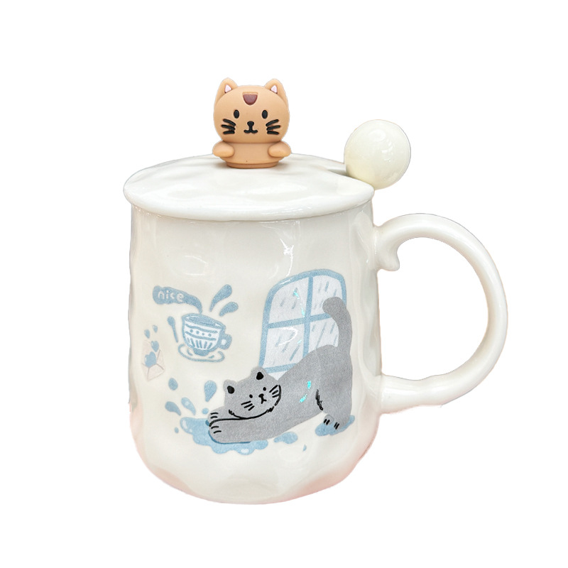Mug Kucing Mug Keramik Cangkir - Coffee Tea Friends ulasan dan harga