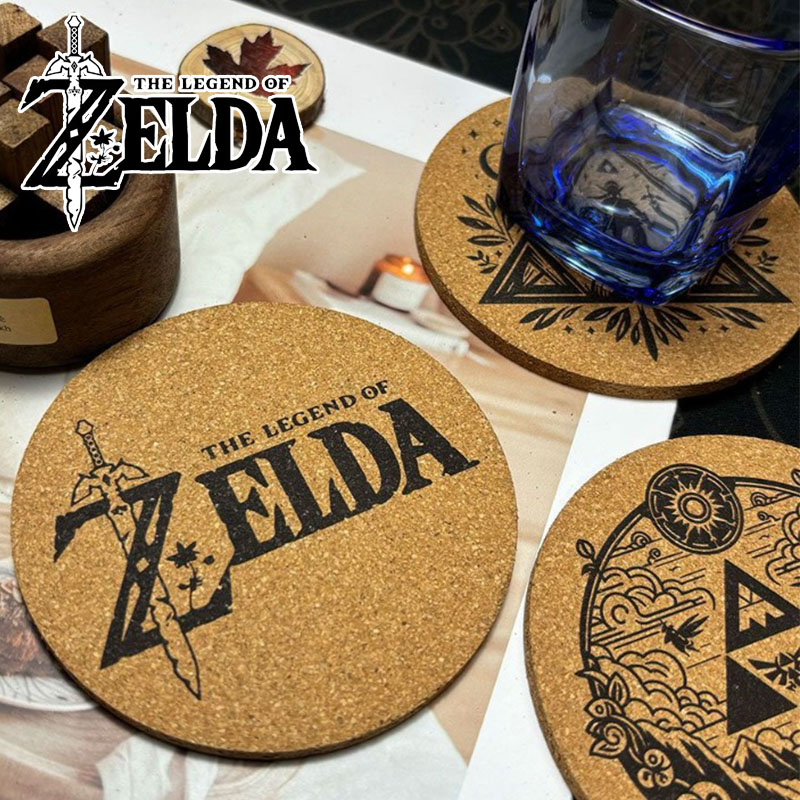 Zelda Coaster Kartun Anime Bul - Coffee Tea Holders ulasan dan harga