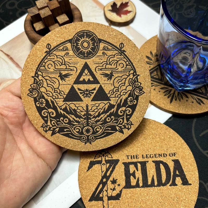 Zelda Coaster Kartun Anime Bul - Coffee Tea Holders ulasan dan harga