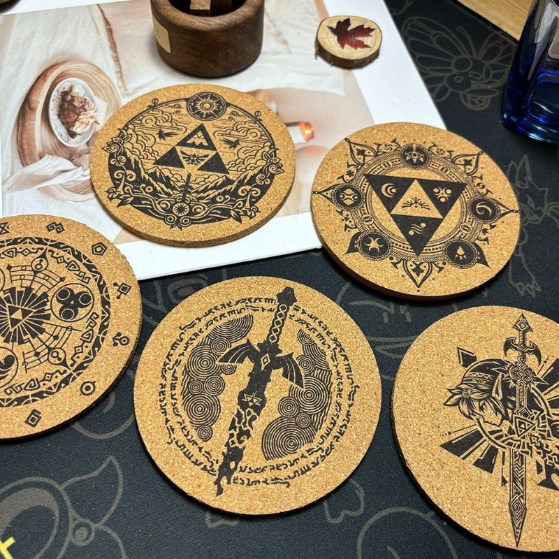 Zelda Coaster Kartun Anime Bul - Coffee Tea Holders ulasan dan harga