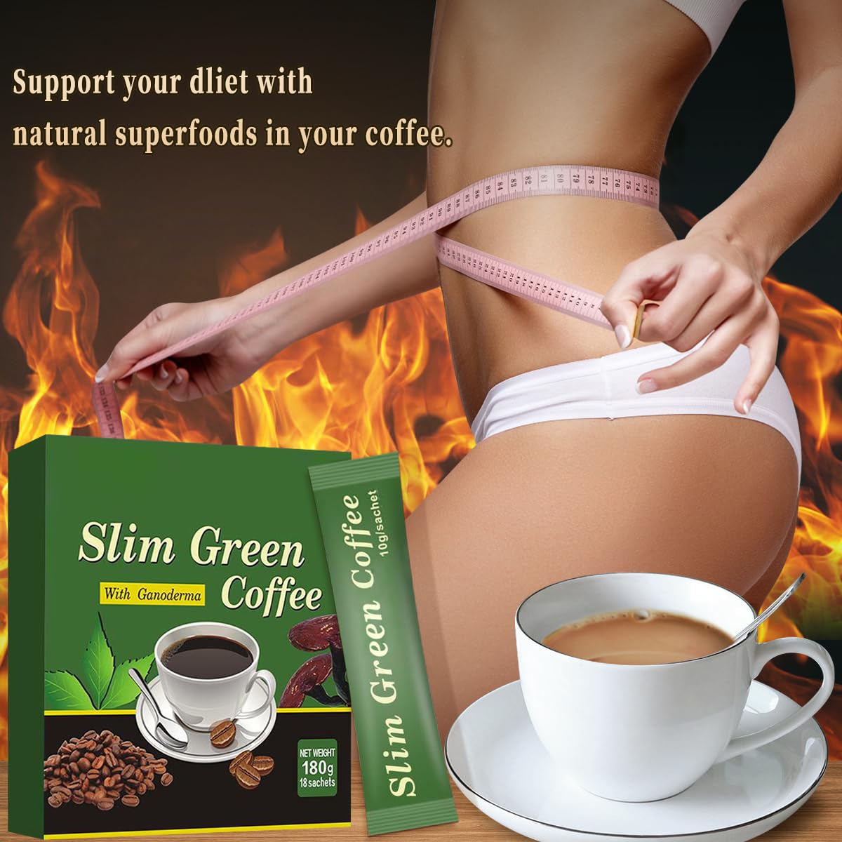 18 Buah/Kotak Kopi Hijau Rampi - Coffee Tea Weight Loss ulasan dan harga