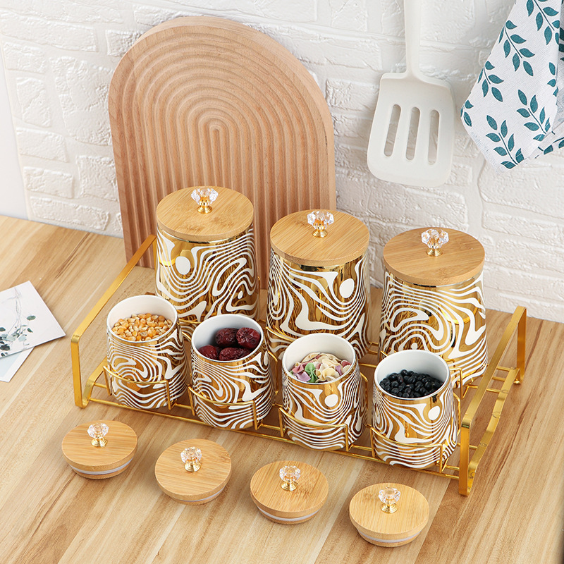 Set Tabung Dapur Keramik Mengk - Canister Coffee Sugar Tea ulasan dan harga
