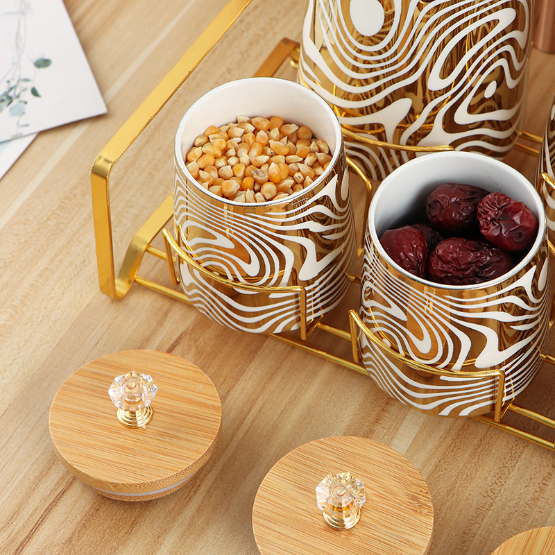 Set Tabung Dapur Keramik Mengk - Canister Coffee Sugar Tea ulasan dan harga