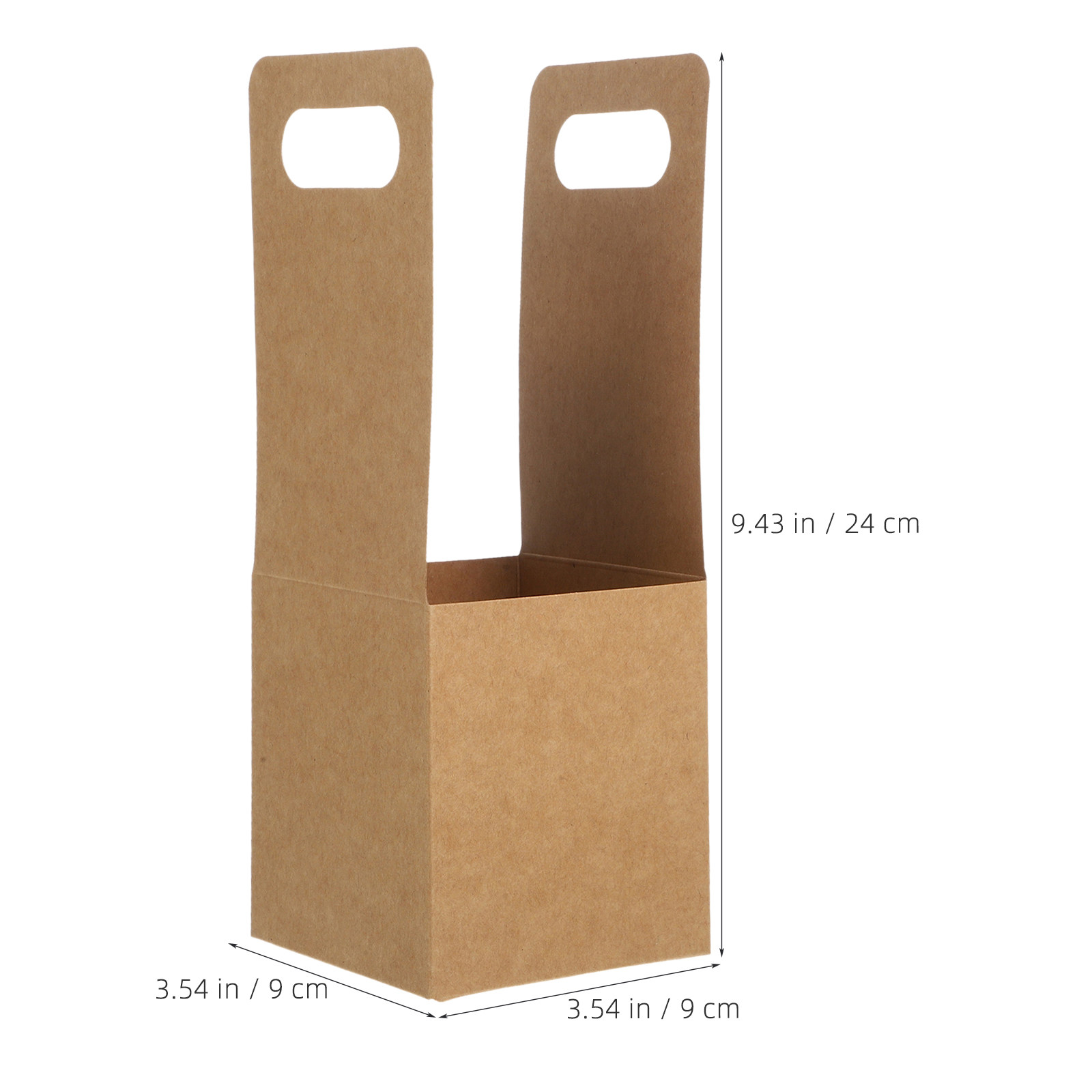 20 buah wadah kertas kraft sek - Coffee Tea Holders ulasan dan harga
